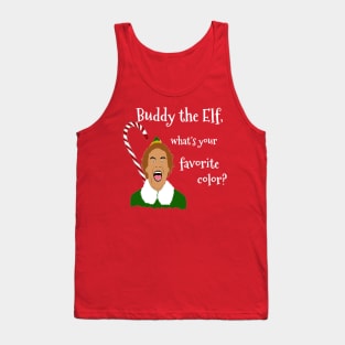 Elf Funny Quotes Tank Top